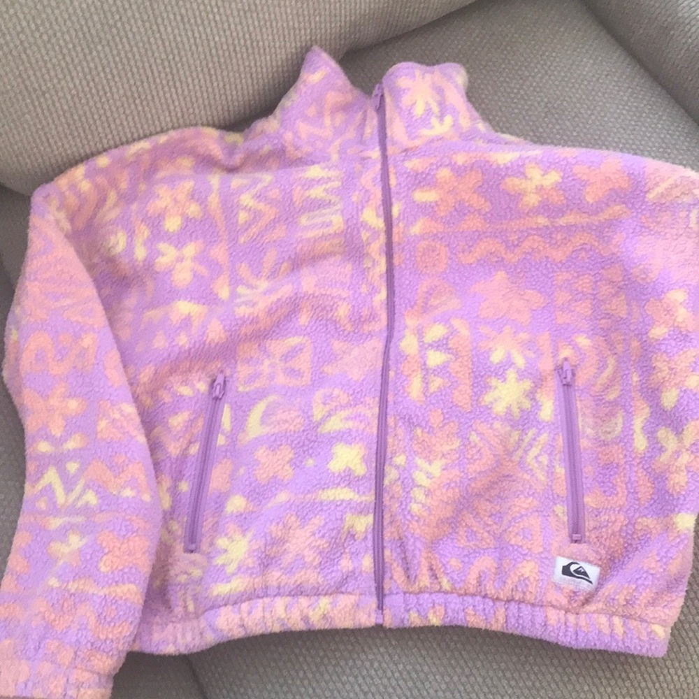Quicksilver polar fleece. Size L